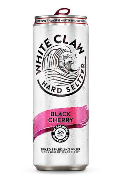 White Claw Seltzer Black Cherry Taller Can