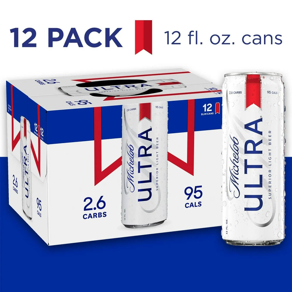 Michelob Ultra Beer 12-Pack Cans