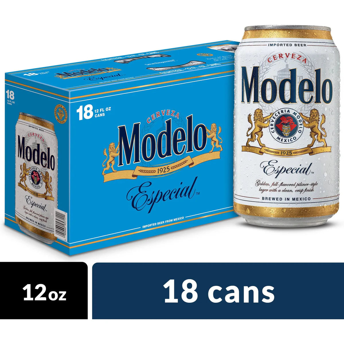 Modelo Especial Beer 18-Pack Cans