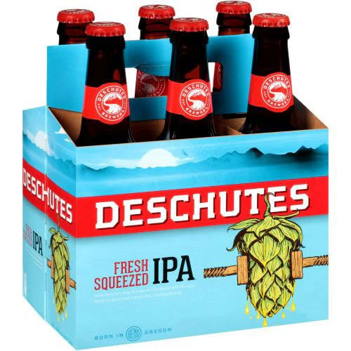 Deschutes Fresh Squeezed India Pale Ale IPA 6-Pack Bottles